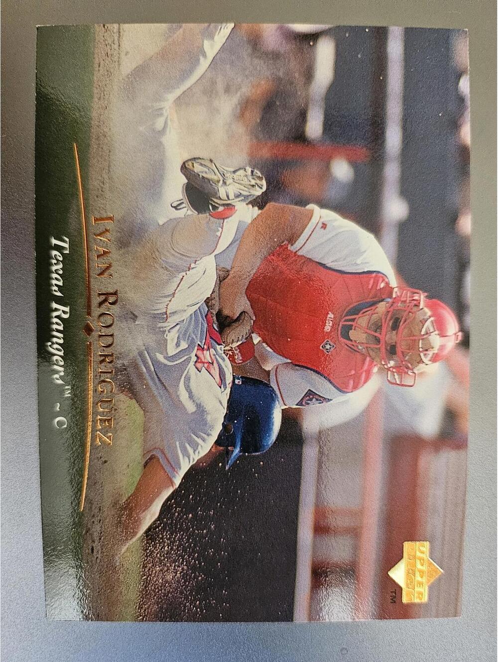 1995 Upper Deck - Ivan Rodriguez #391 HOF